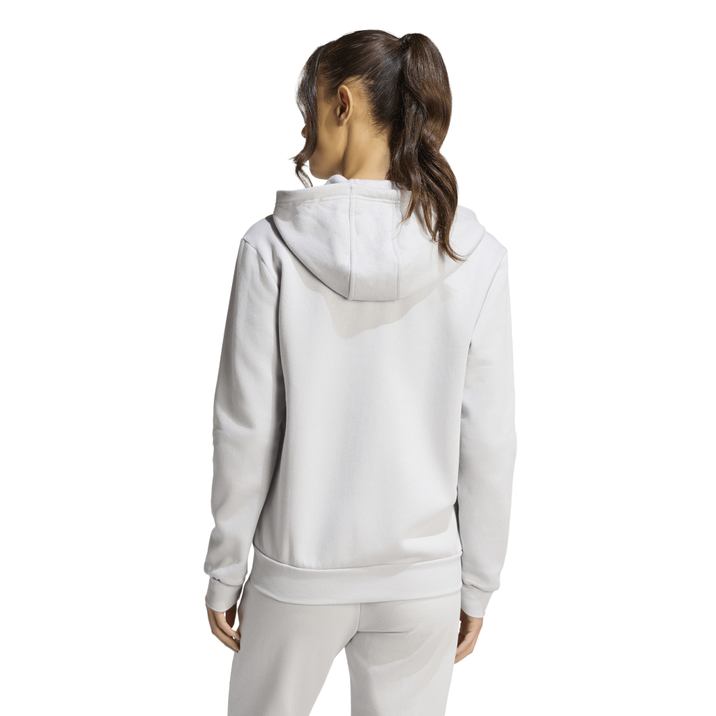 adidas Entrada 26 Fleece Kapuzenjacke grau Damen