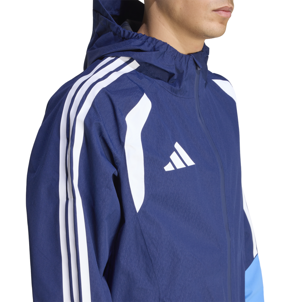adidas Tiro 26 Regenjacke blau 
