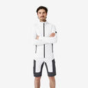 FHB KUNO Fleece-Jacke weiß