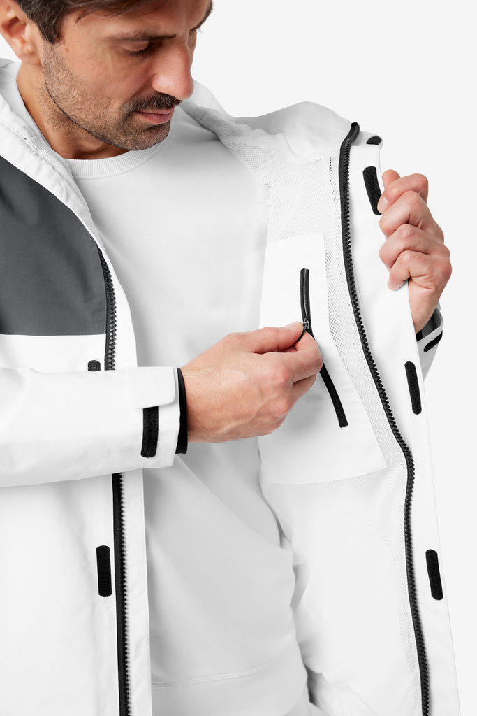 FHB LUCA Hardshelljacke weiß