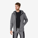 FHB QUENTIN Hoodie Jacke unisex grau