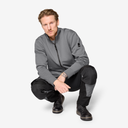 FHB LEO Arbeitshose elastisch grau 