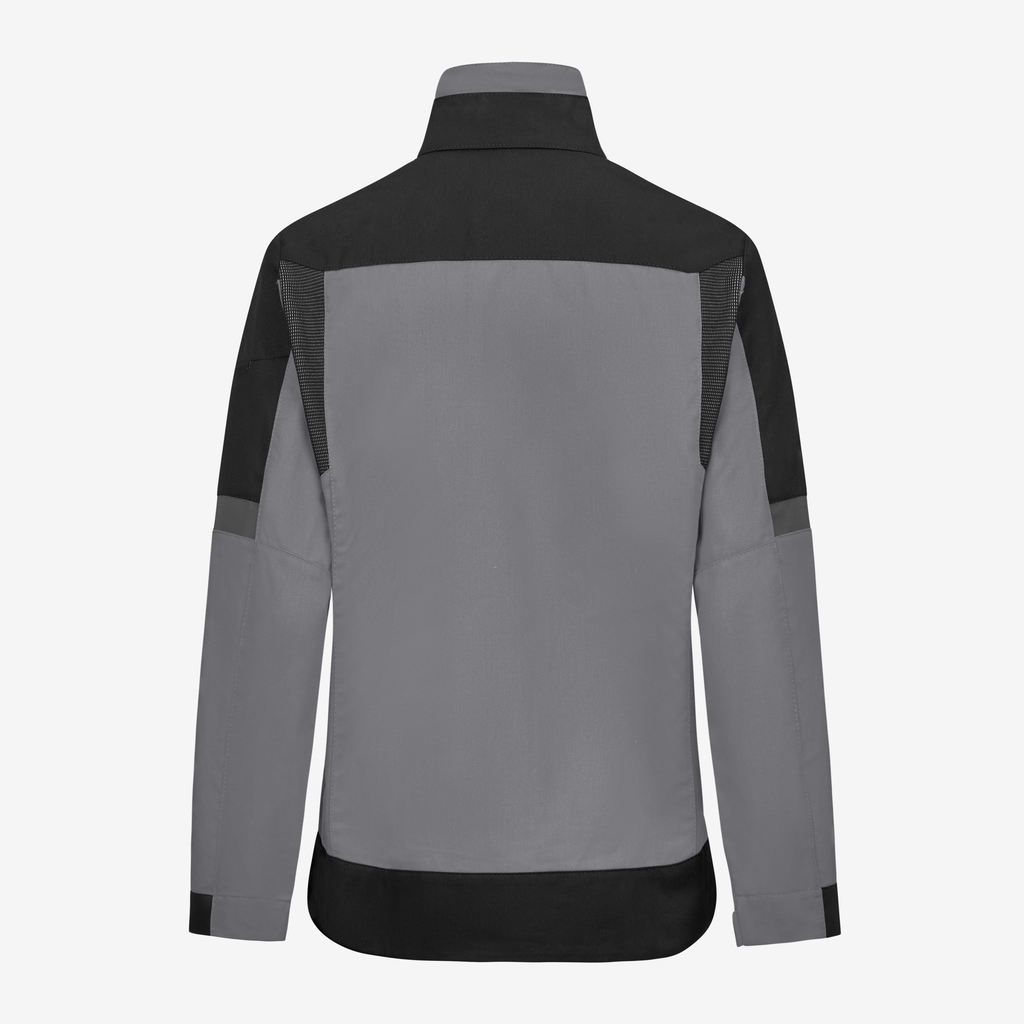 FHB ANDREA Arbeitsjacke Damen grau