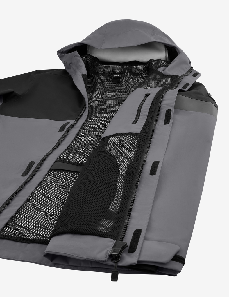 FHB LUCA Hardshelljacke grau