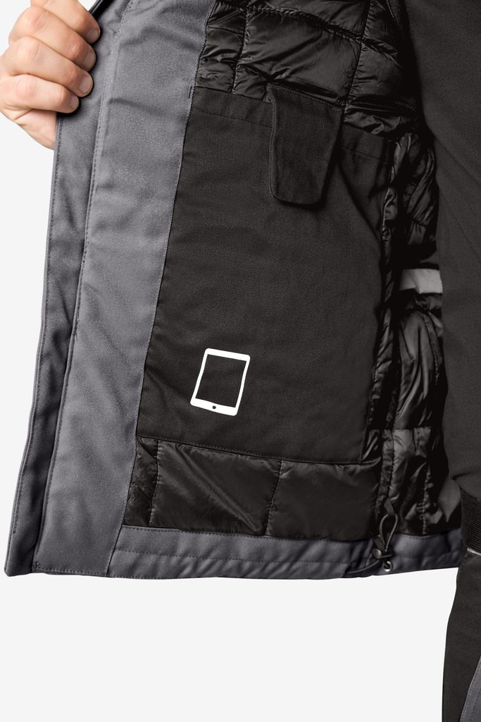 FHB HAUKE Arbeitsweste grau 