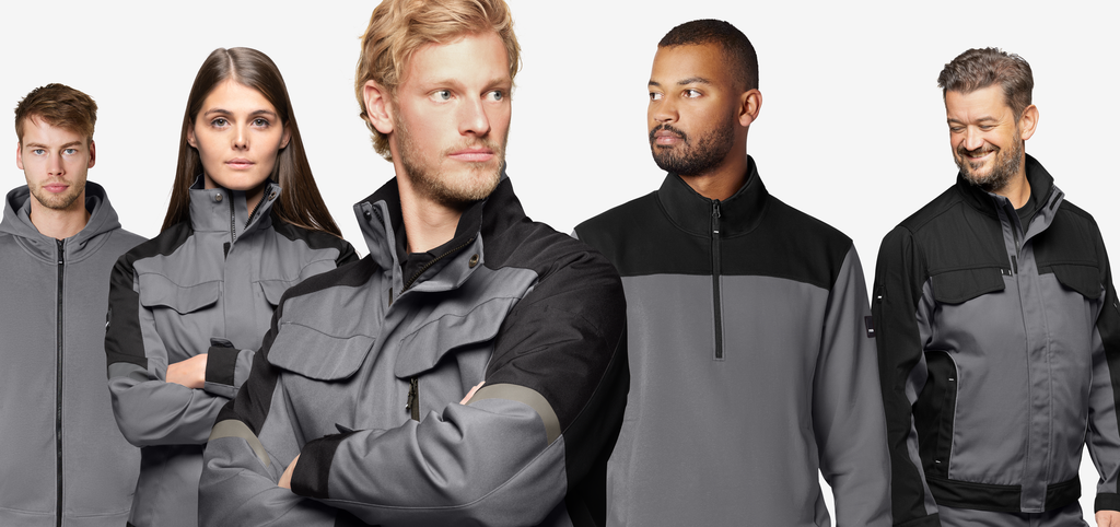 FHB LARS Arbeitsjacke grau