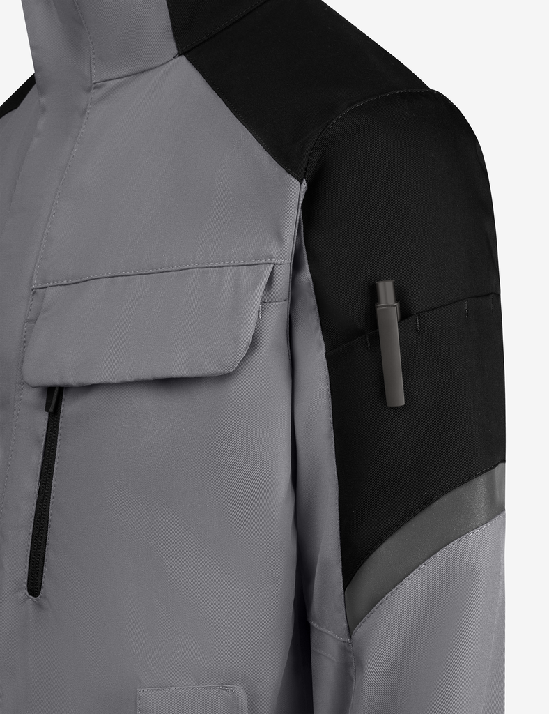 FHB FRANK Arbeitsjacke grau 