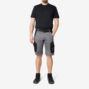 FHB WULF Bermuda Arbeitshose grau