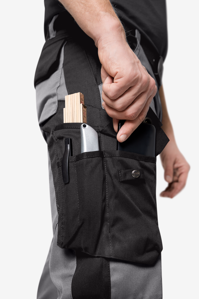 FHB FLORIAN Arbeitshose grau 