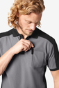 FHB KONRAD Polo-Shirt grau 