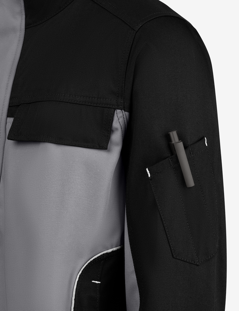 FHB ERNST Arbeitsjacke grau 