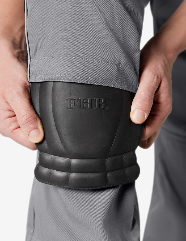 FHB BRUNO Arbeitshose grau 