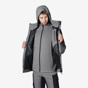 FHB KUNO Fleece-Jacke grau