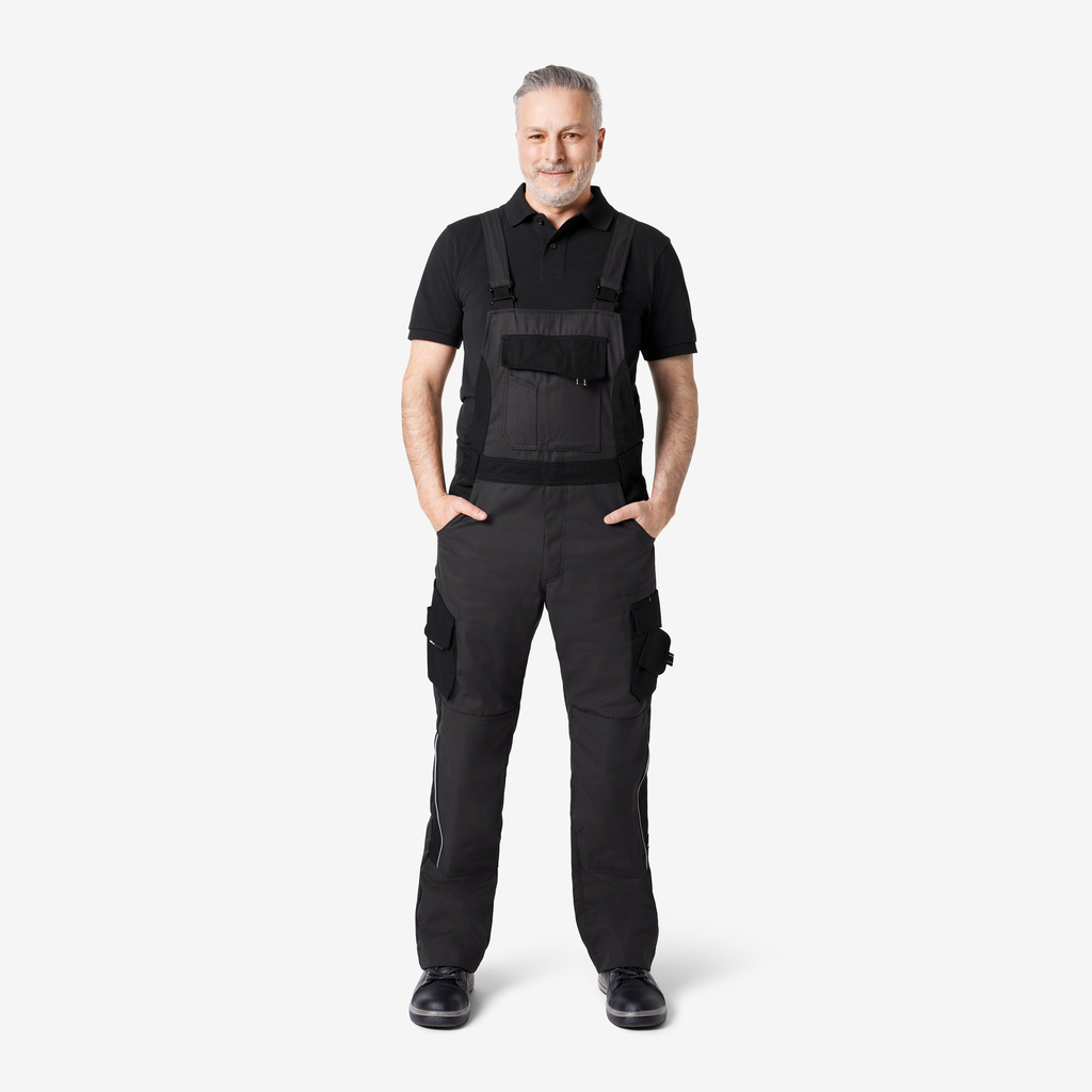 FHB ECKHARD Latzhose anthrazit