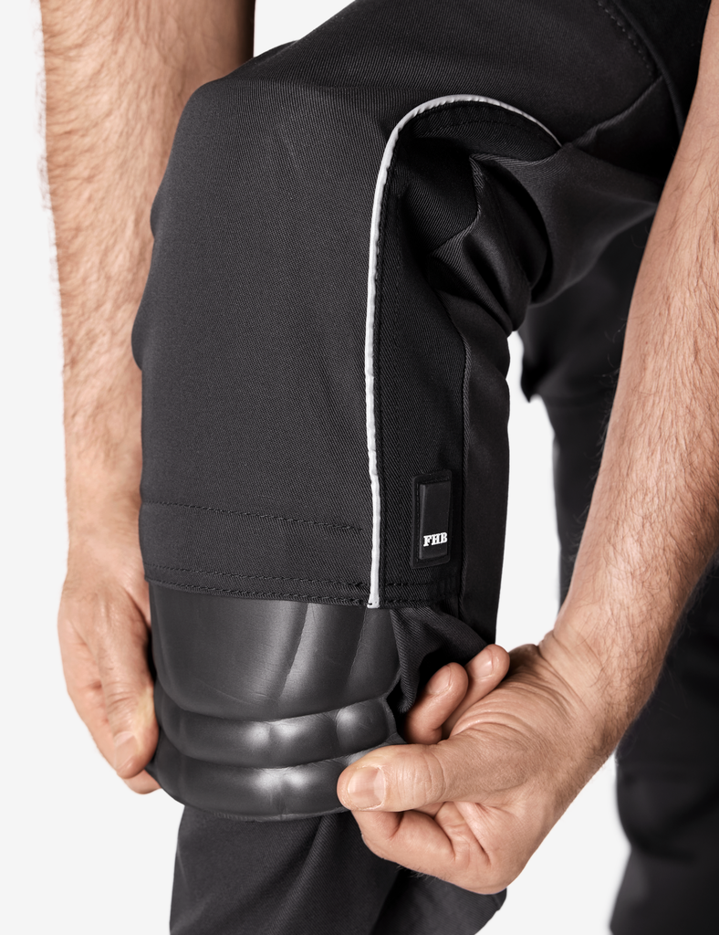 FHB ECKHARD Latzhose anthrazit