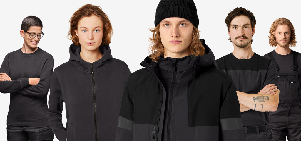 FHB KUNO Fleece-Jacke anthrazit