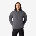 FHB ROBERT Webpelz-Troyer Pullover anthrazit