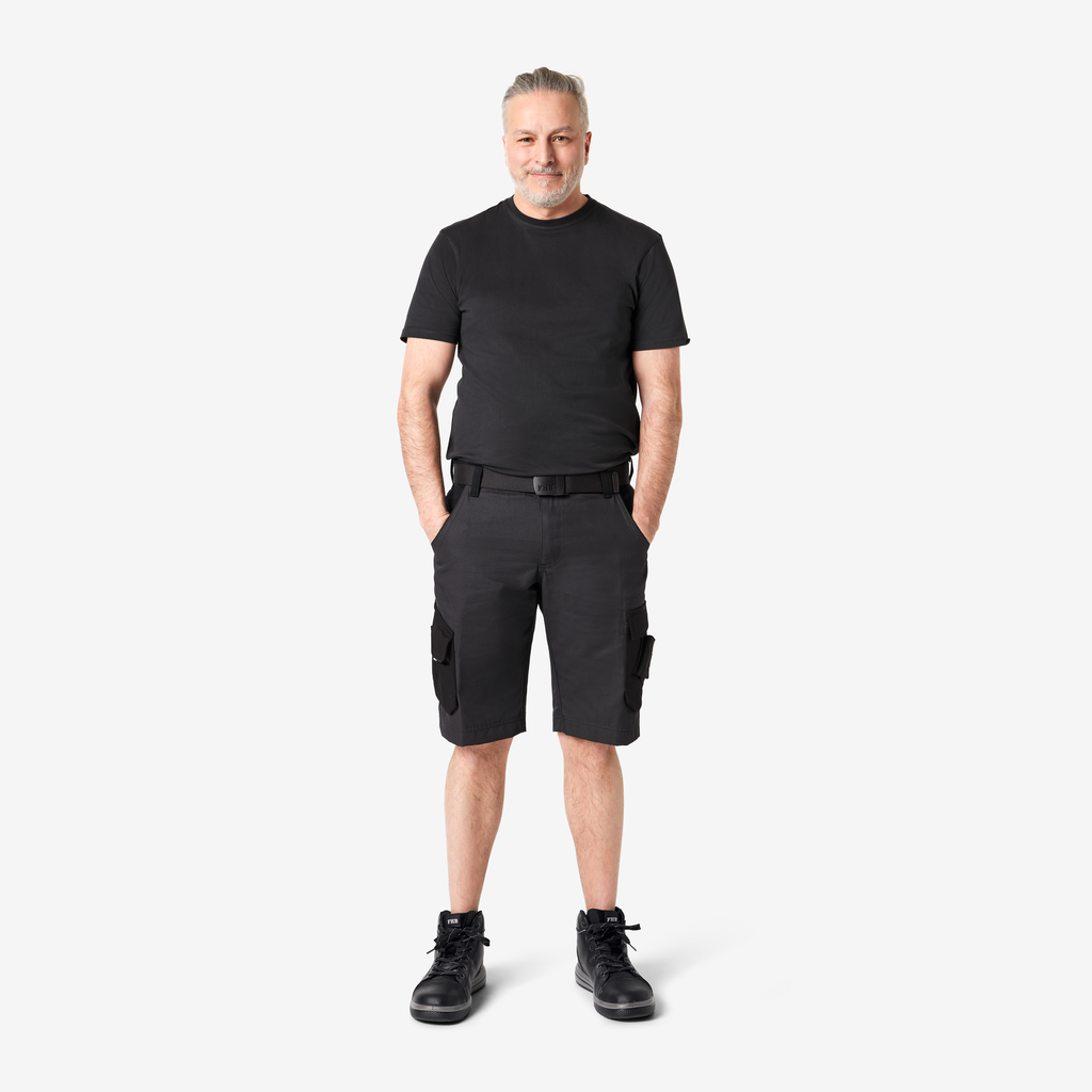 FHB THEO Bermuda Arbeitshose anthrazit