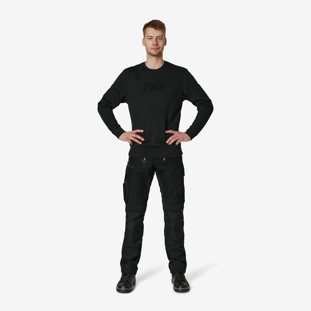 FHB PELLE Sweatshirt schwarz