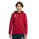 adidas Entrada 26 Kapuzenjacke rot Kinder
