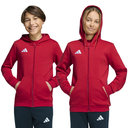 adidas Entrada 26 Kapuzenjacke rot Kinder