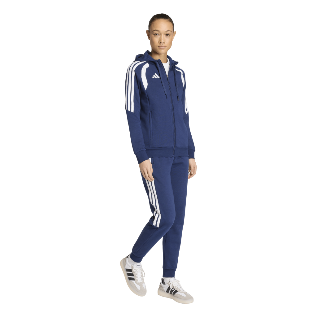 adidas Tiro 26 League Kapuzenjacke blau Damen