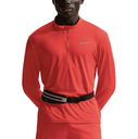 Nike Pacer Dri-FIT-Laufoberteil mit Halbreißverschluss rot  