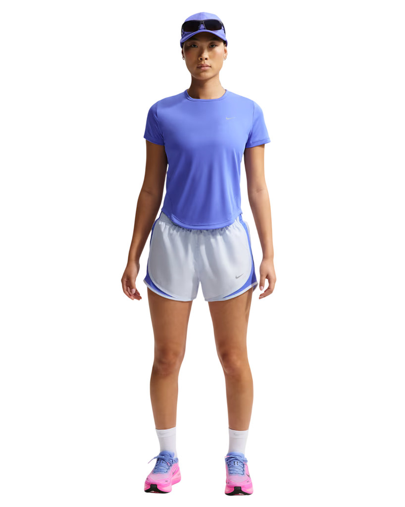 Nike Tempo Dri-Fit Laufshirt blau Damen  