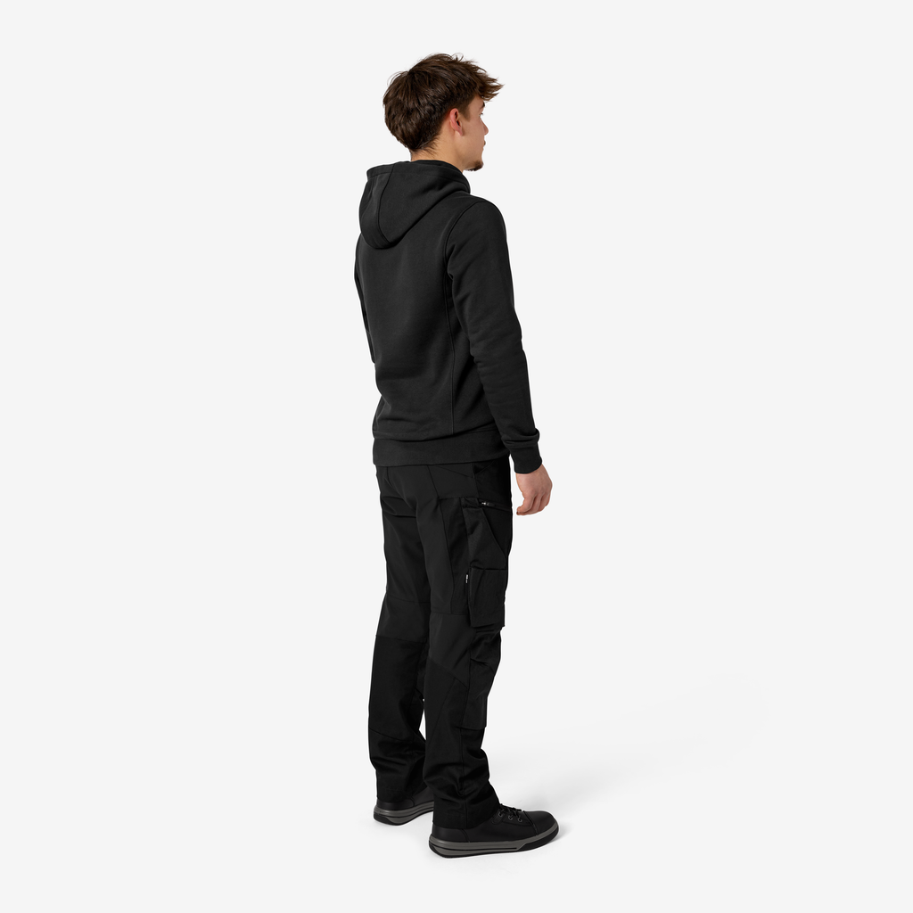 FHB BENNET Hoodie unisex schwarz