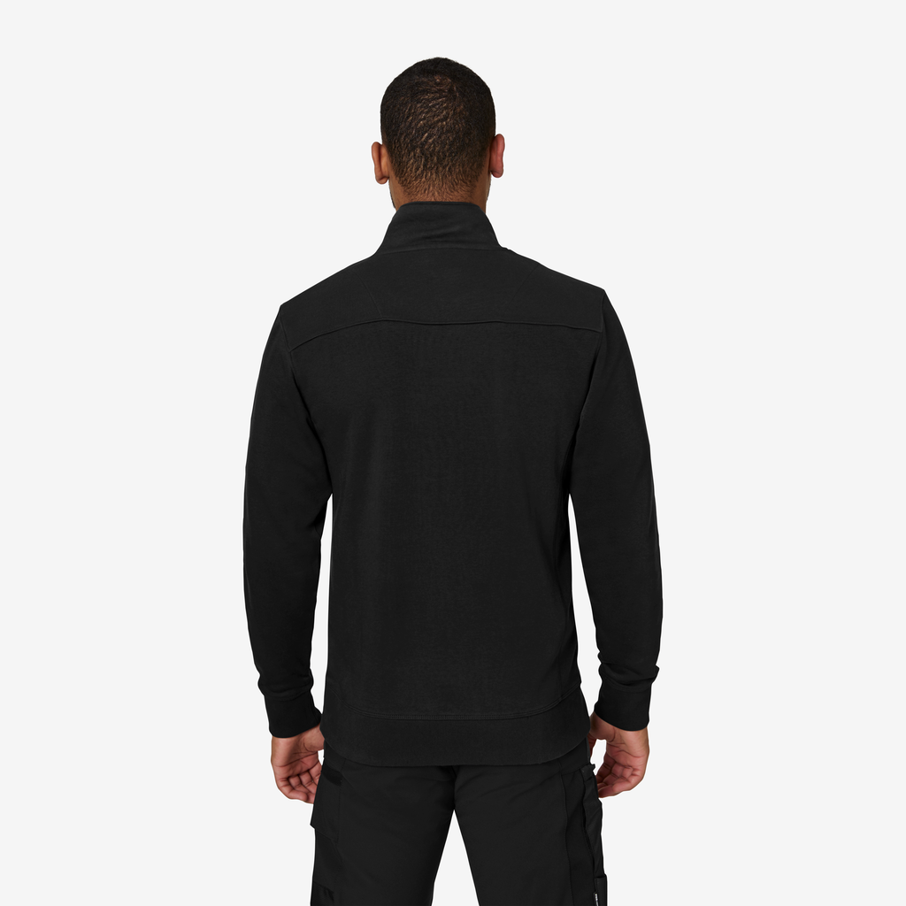 FHB ROB Zip-Sweatshirt schwarz