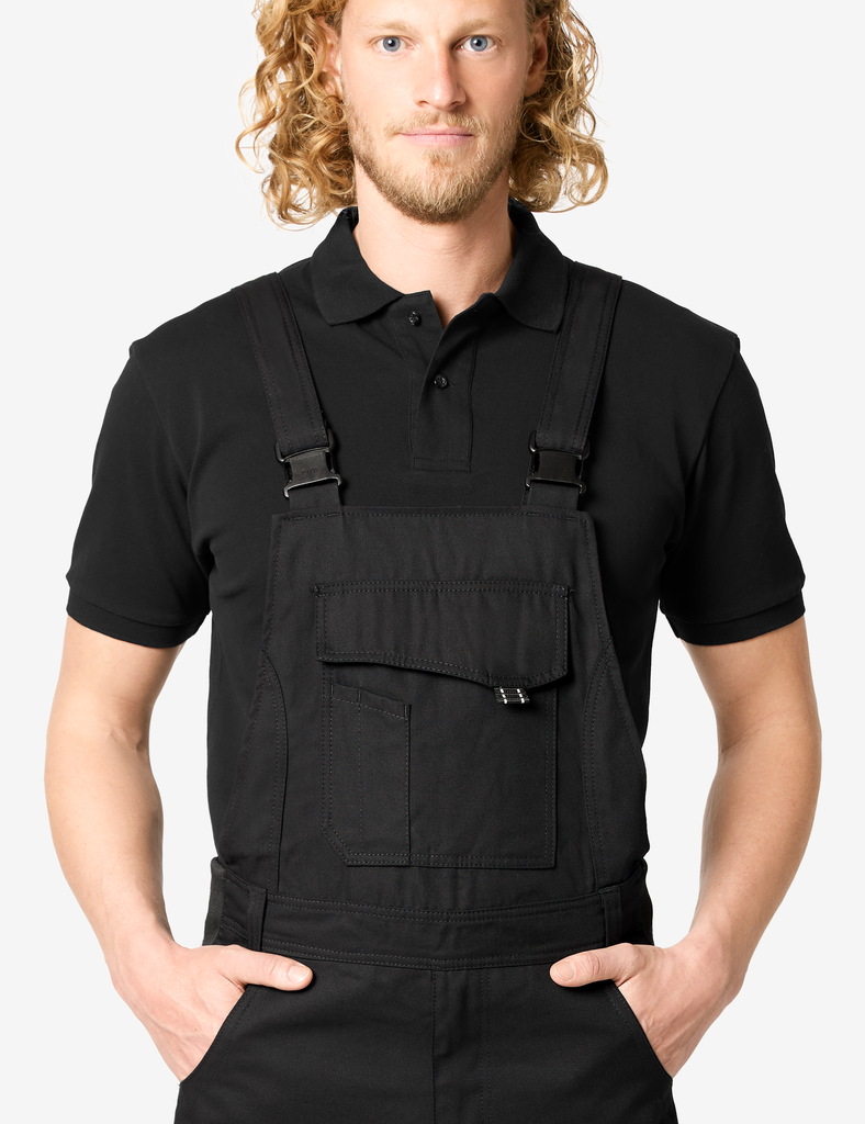 FHB ECKHARD Latzhose schwarz 