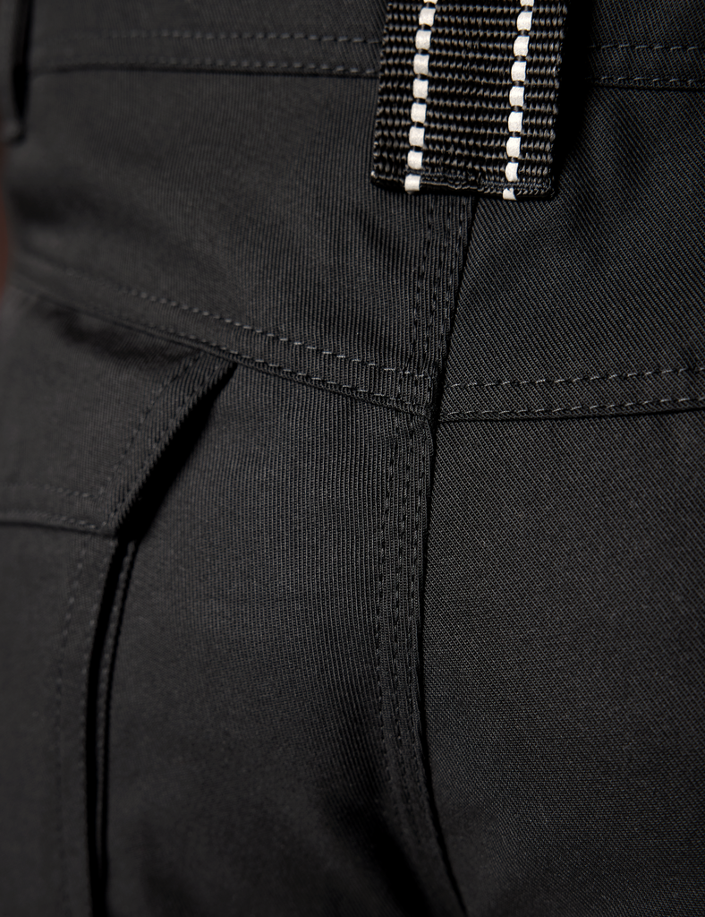 FHB THEO Bermuda Arbeitshose schwarz 