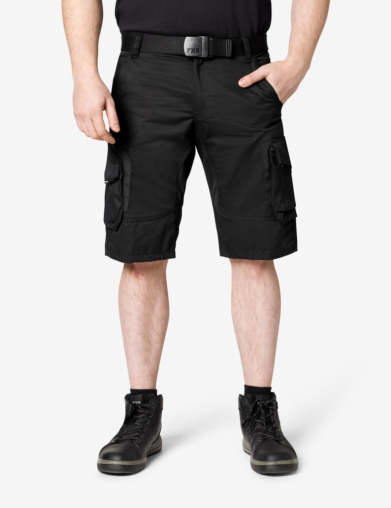 FHB Wulf Bermuda Arbeitshose schwarz Herren