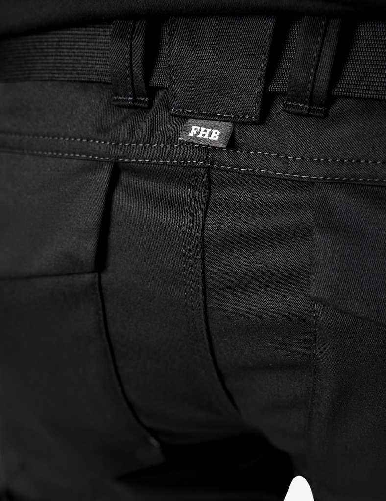 FHB Wulf Bermuda Arbeitshose schwarz Herren