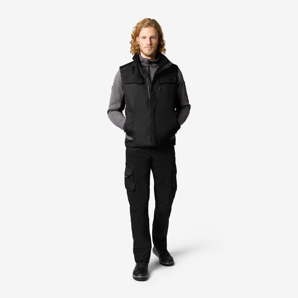 FHB HAUKE Arbeitsweste schwarz 