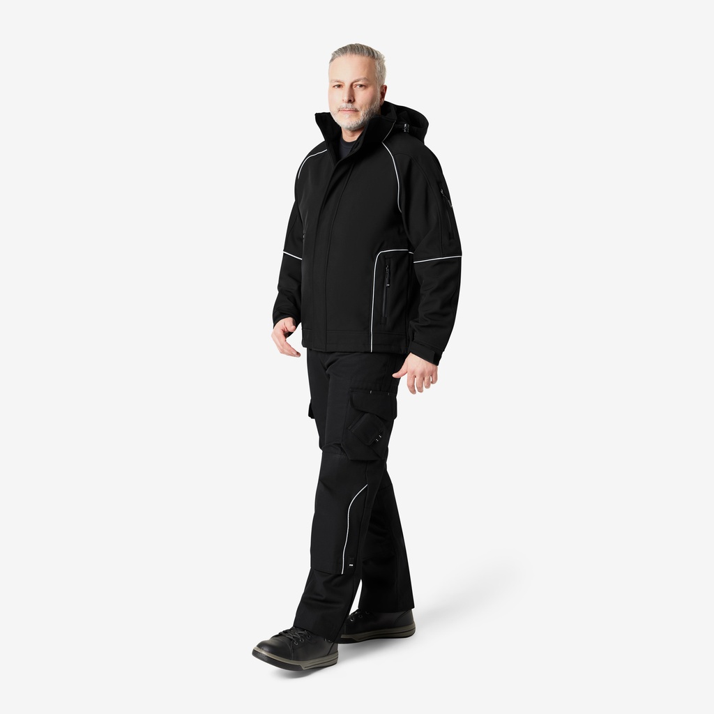 FHB WALTER Softshelljacke schwarz 