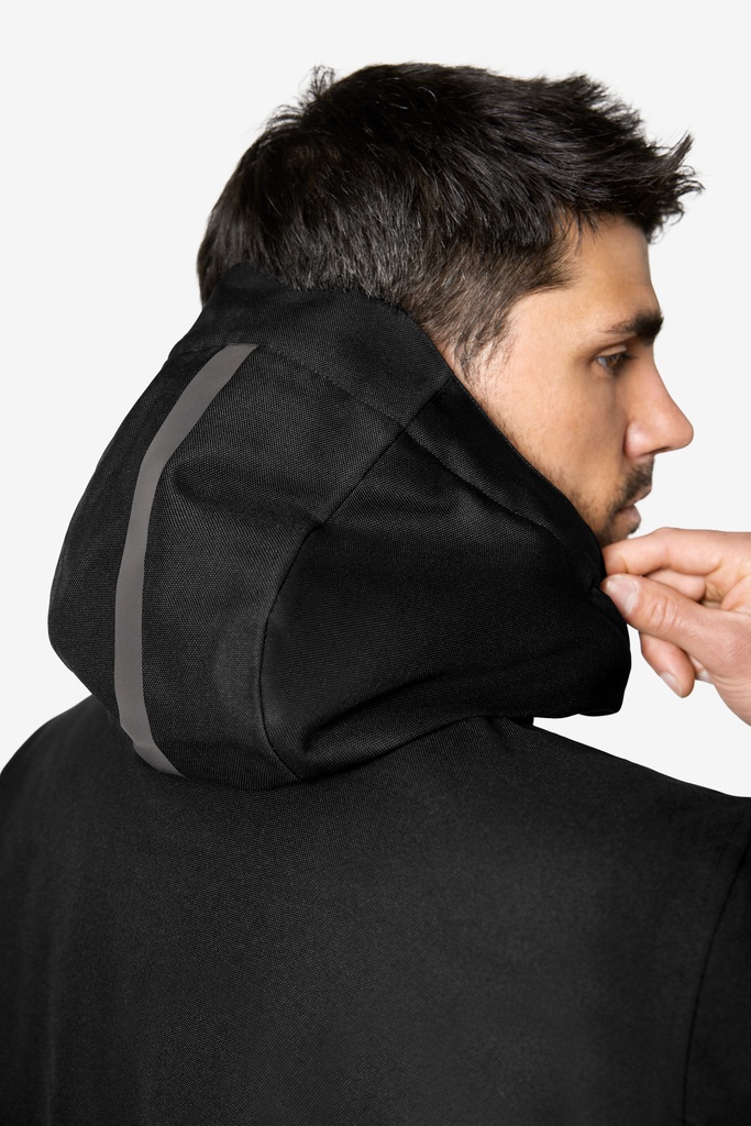 FHB MANUEL Parka schwarz 