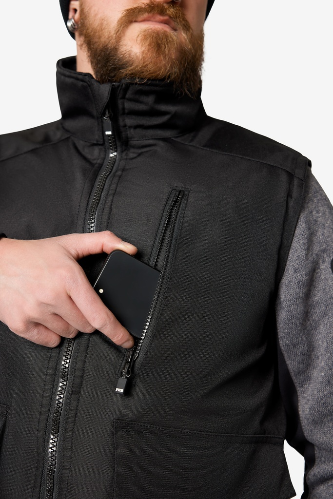 FHB GUIDO Arbeitsweste schwarz