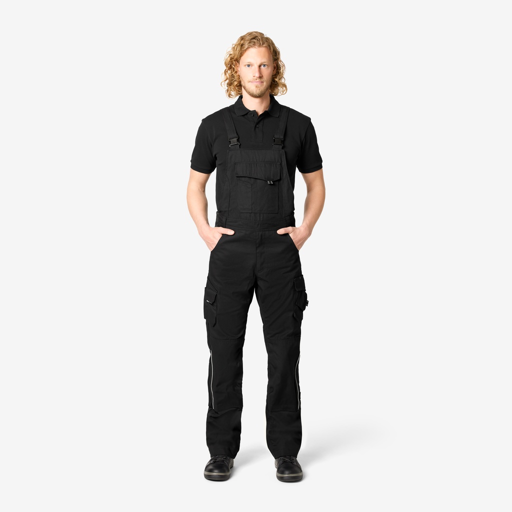 FHB DANIEL Polo-Shirt schwarz 