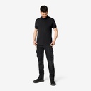 FHB DANIEL Polo-Shirt schwarz 