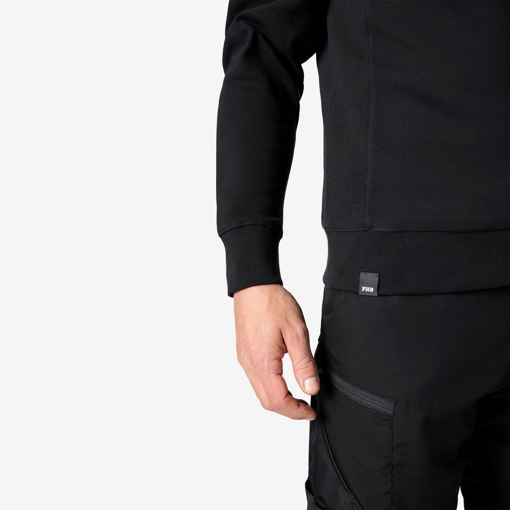 FHB TIMO Sweatshirt schwarz 