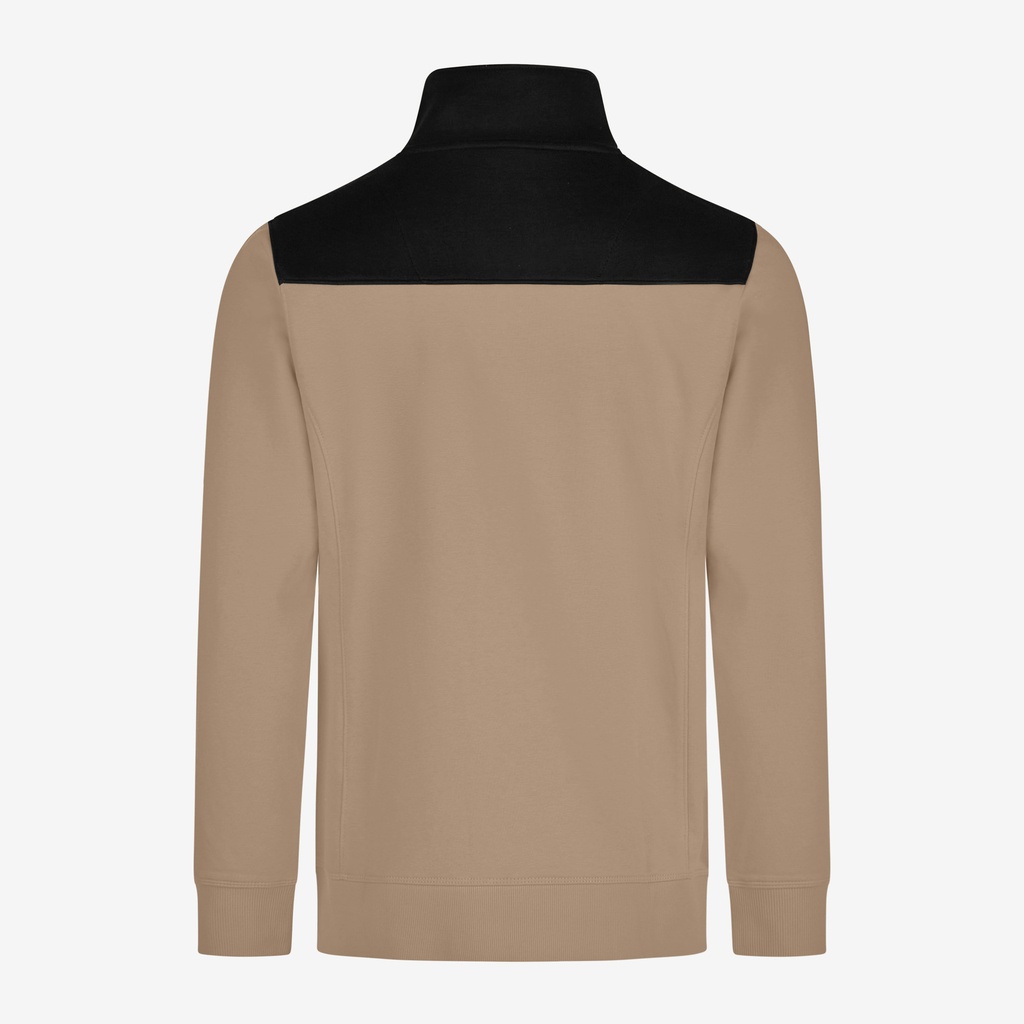 FHB ROB Zip-Sweatshirt beige