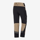 FHB MIO Arbeitshose elastisch beige- schwarz