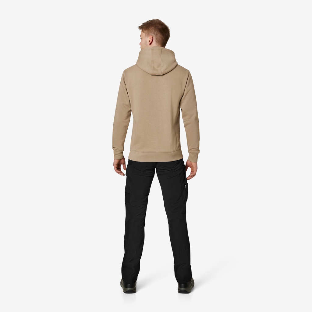 FHB QUENTIN Hoodie Jacke beige