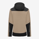 FHB JULIA Softshelljacke beige- schwarz 