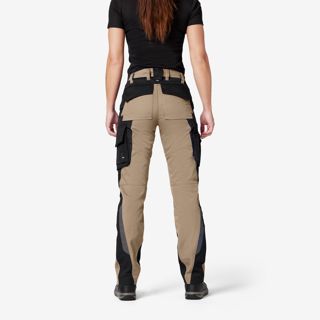FHB ALMA Arbeitshose beige-schwarz 