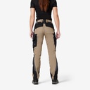 FHB ALMA Arbeitshose beige-schwarz 