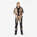 FHB ANDREA Arbeitsjacke beige-schwarz 