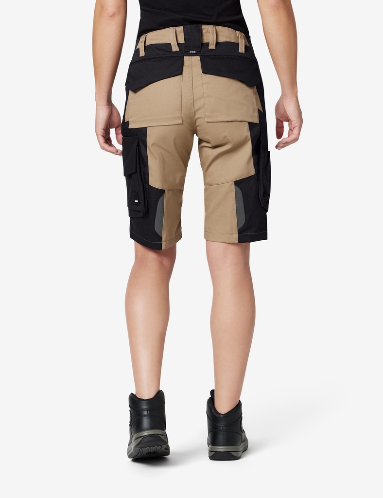 FHB ANNIKA Bermuda beige- schwarz 