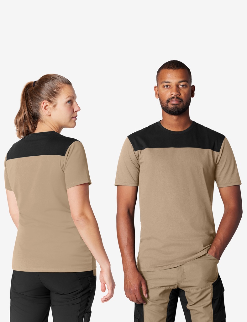 FHB KIRA T-Shirt beige-schwarz